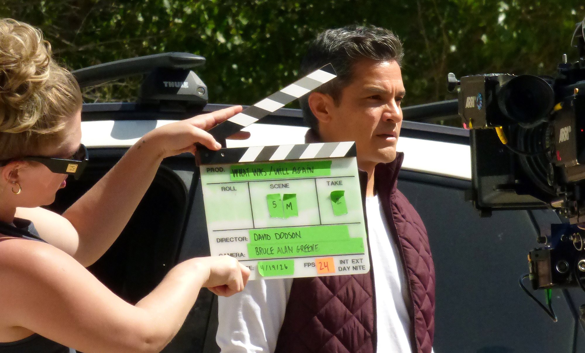 Behind the scenes